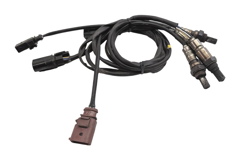 Thumbnail 2: 2012 AUDI Q7 (4L) 3.0L SUPER (CJWE) ENGINE OXYGEN O2 LAMBDA SENSOR SET/4