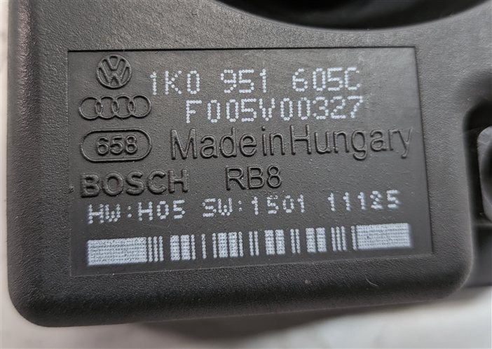 Thumbnail 6: 2012 AUDI Q7 (4L) SECURITY ANTI THEFT ALERT ALARM SIREN HORN LOUDSPEAKER