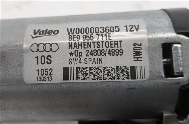 Thumbnail 8: 02-17 AUDI A3 A4 S4 SQ5 Q5 Q7 (B8 8R 4L) HATCH GATE TRUNK DOOR REAR WIPER MOTOR