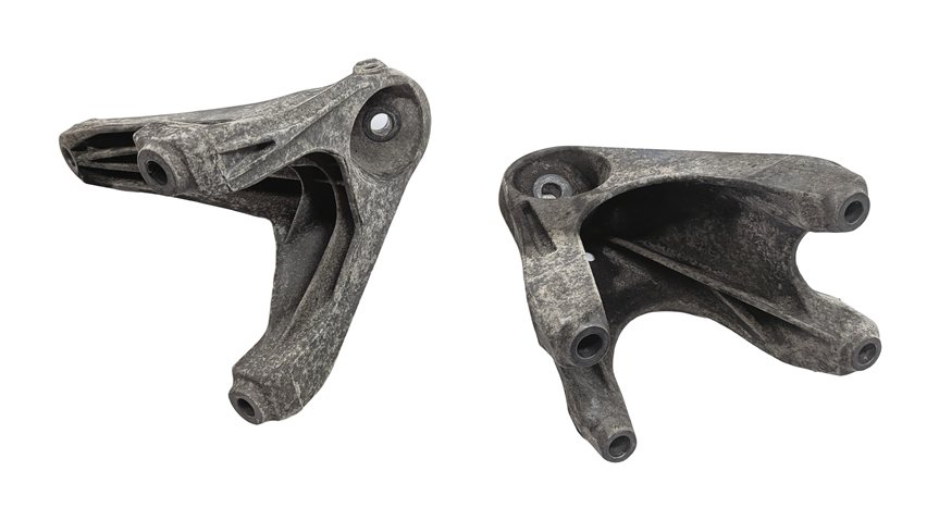 Thumbnail 4: 2012 AUDI Q7 (4L) 3.0L SUPER (CJWE) ENGINE MOTOR MOUNT BRACKET SET/2
