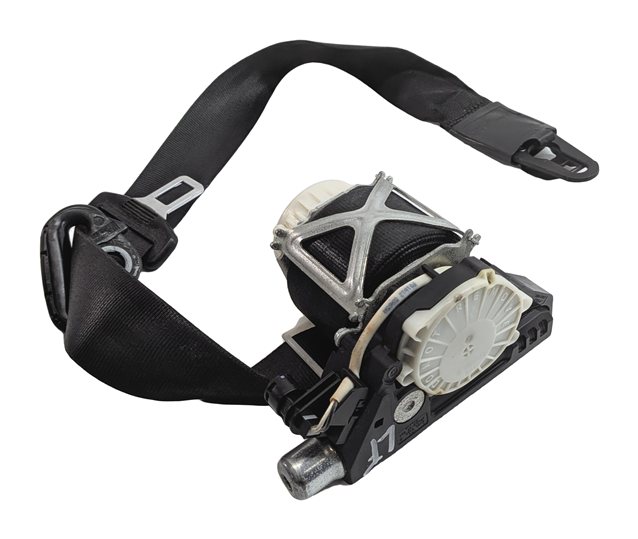 Thumbnail 2: 2007-2009 AUDI Q7 (4L) FRONT LEFT DRIVER SEAT SEATBELT RETRACTOR (Black)
