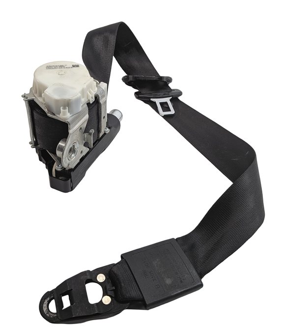 Thumbnail 3: 2007-2015 AUDI Q7 (4L) FRONT RIGHT PASSENGER SEAT SEATBELT RETRACTOR (Black)