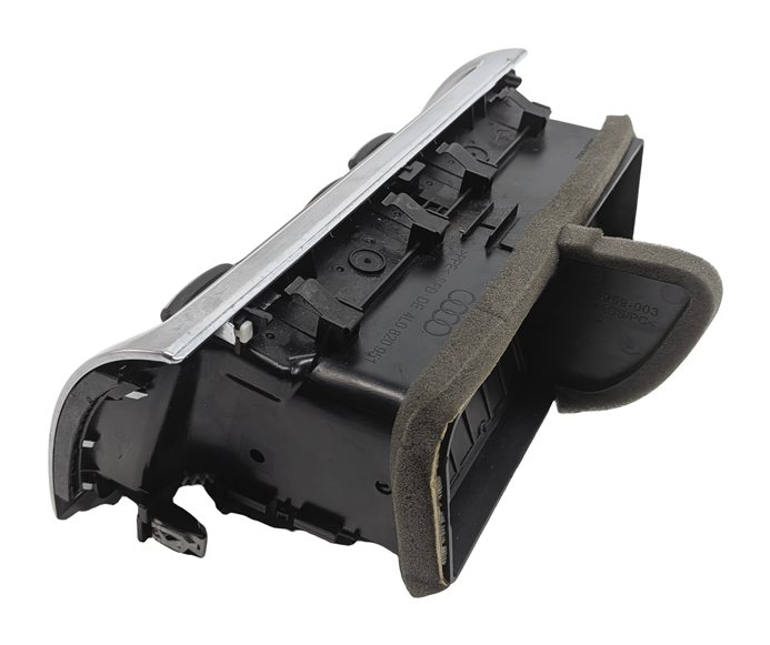 Thumbnail 3: 2012 AUDI Q7 (4L) FRONT CENTER DASH HEAT AIR AC VENT w/ HAZARD ESP (Black)