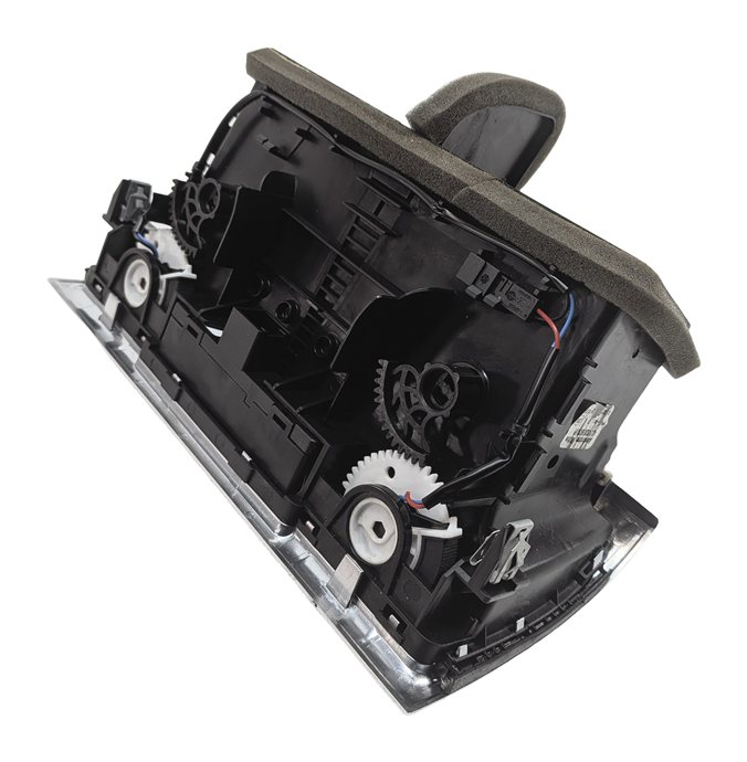 Thumbnail 6: 2012 AUDI Q7 (4L) FRONT CENTER DASH HEAT AIR AC VENT w/ HAZARD ESP (Black)