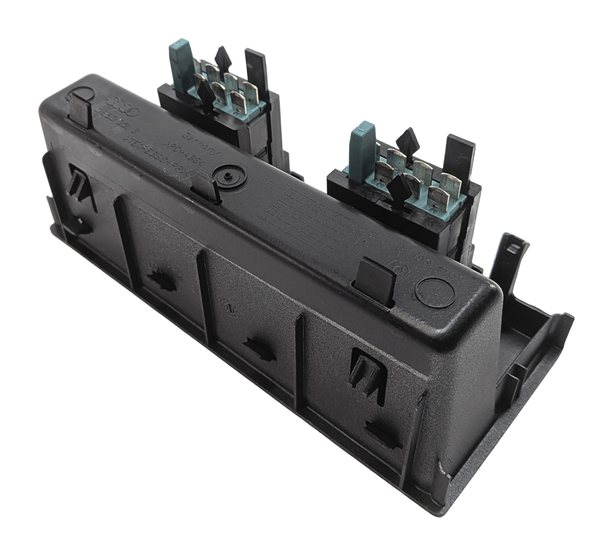 Thumbnail 5: 2012 AUDI Q7 (4L) REAR CENTER CONSOLE STORAGE BIN w/ SEAT HEATING SWITCH PANEL