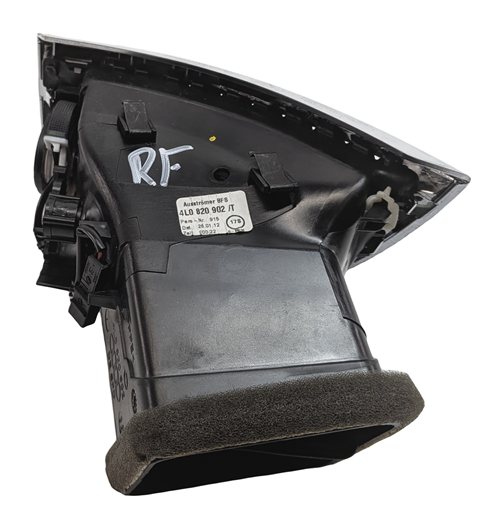 Thumbnail 4: 2012 AUDI Q7 (4L) FRONT RIGHT PASSENGER DASH HEAT AIR AC VENT (Black)