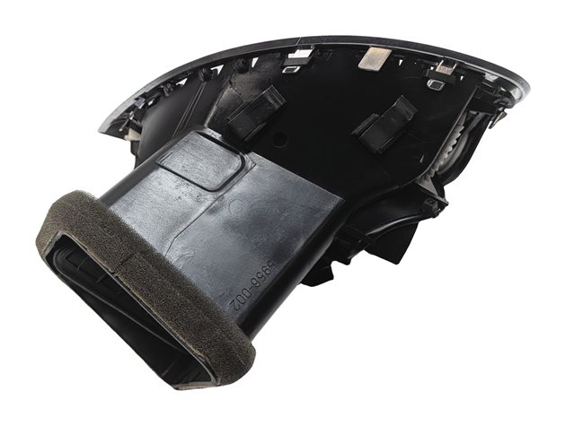 Thumbnail 5: 2012 AUDI Q7 (4L) FRONT RIGHT PASSENGER DASH HEAT AIR AC VENT (Black)