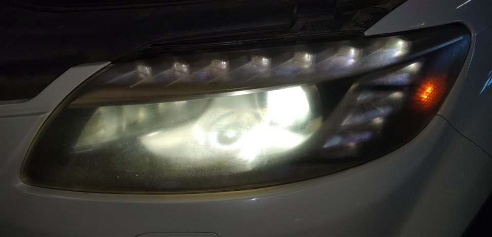 Thumbnail 2: 2010-2015 AUDI Q7 (4L) LEFT DRIVER XENON HID HEADLIGHT LIGHT LAMP (NON AFS)