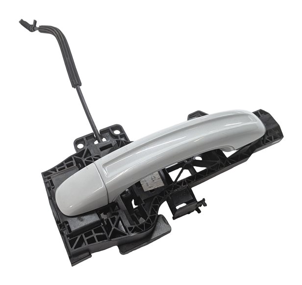 2007-2015 AUDI Q7 (4L) REAR LEFT KEYLESS EXTERIOR DOOR HANDLE (White)