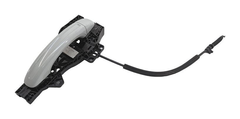 Thumbnail 3: 2007-2015 AUDI Q7 (4L) REAR LEFT KEYLESS EXTERIOR DOOR HANDLE (White)