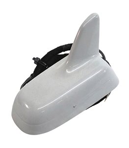 12-15 AUDI Q7 (4L) RADIO STEREO GPS NAVIGATION SHARK FIN ANTENNA (White)