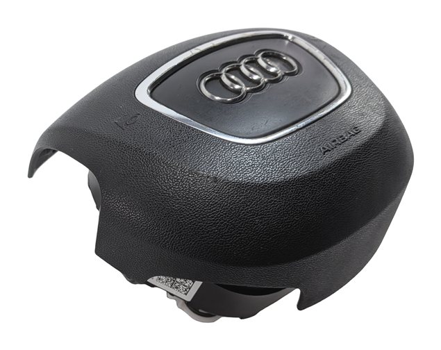 Thumbnail 1: 2011-2015 AUDI Q7 (4L) LEFT DRIVER STEERING WHEEL SRS AIRBAG AIR BAG (BLACK)