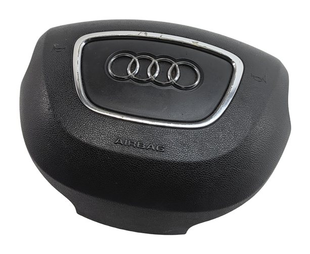 Thumbnail 2: 2011-2015 AUDI Q7 (4L) LEFT DRIVER STEERING WHEEL SRS AIRBAG AIR BAG (BLACK)