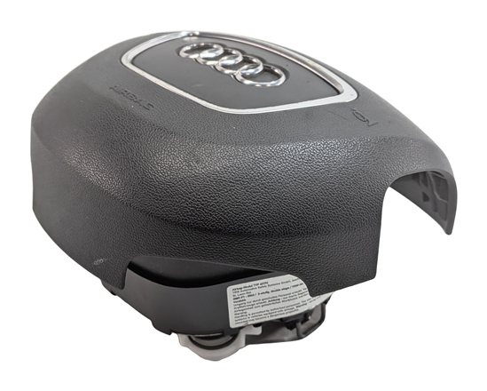 Thumbnail 3: 2011-2015 AUDI Q7 (4L) LEFT DRIVER STEERING WHEEL SRS AIRBAG AIR BAG (BLACK)