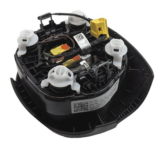 Thumbnail 7: 2011-2015 AUDI Q7 (4L) LEFT DRIVER STEERING WHEEL SRS AIRBAG AIR BAG (BLACK)