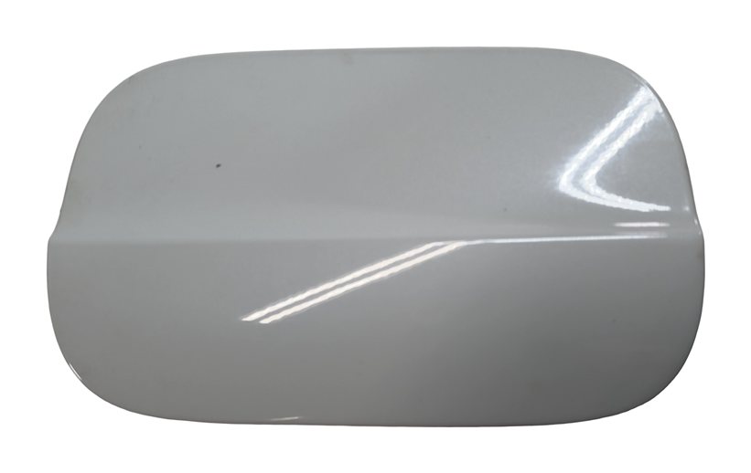 Thumbnail 2: 2010-2015 AUDI Q7 (4L) FUEL TANK DOOR LID COVER TRIM w/ HOUSING (White)
