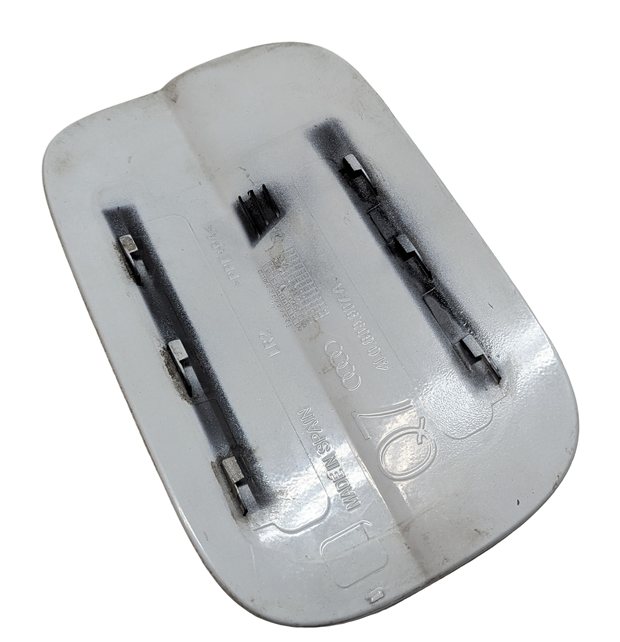 Thumbnail 4: 2010-2015 AUDI Q7 (4L) FUEL TANK DOOR LID COVER TRIM w/ HOUSING (White)