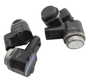 Thumbnail 3: 2012 AUDI Q7 (4L) FRONT PARK ASSIST PDC DISTANCE CONTROL SENSOR SET/4 (White)
