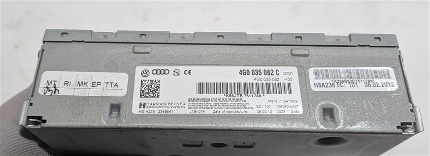 Thumbnail 6: 2012 AUDI Q7 (4L) RADIO RECEIVER MODULE TUNER UNIT