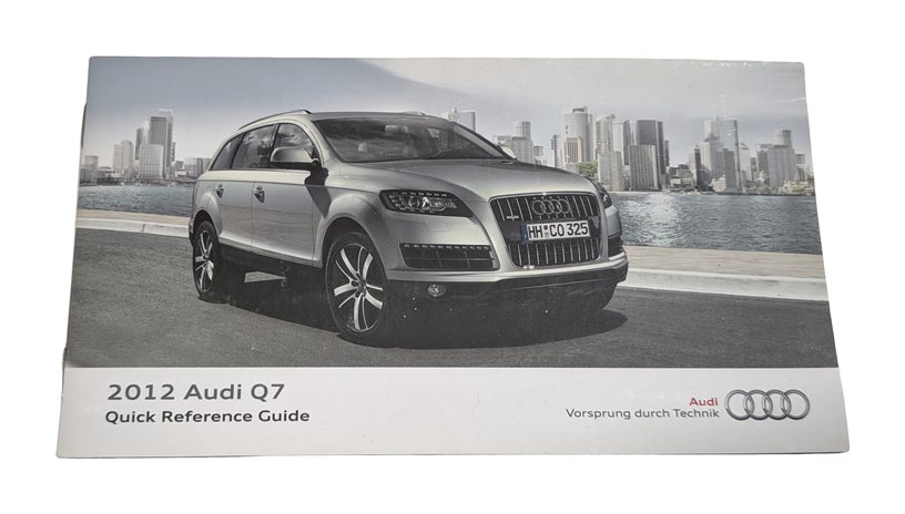 Thumbnail 6: 2012 AUDI Q7 (4L) 3.0L OWNER'S MANUAL BOOKLET w/ CASE SET/4