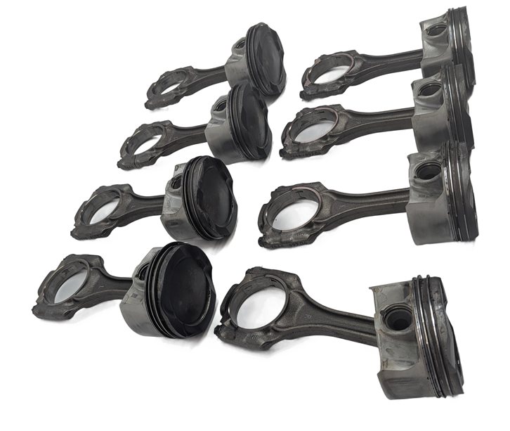 Thumbnail 3: 13-18 BMW X5 X6 5 6 7 (F01 F02 F06 F07 F10 F12) 4.4L N63 ENGINE PISTON SET/8