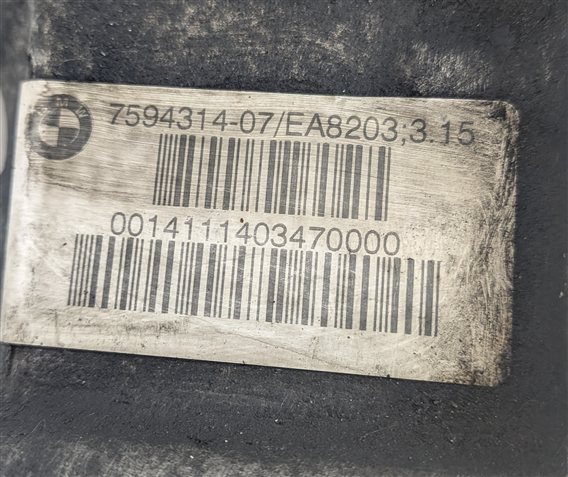 Thumbnail 5: 11-17 BMW X5 X6 (E70 E71) 3.0L / 4.4L TURBO FRONT DIFFERENTIAL GEAR CARRIER 3.15