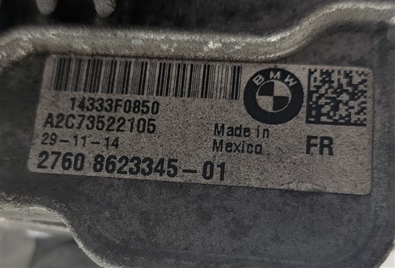 Thumbnail 5: 2014-2019 BMW X5 X6 (F15 F16) 4.4L N63 TURBO ATC 45L AUTO AWD TRANSFER CASE