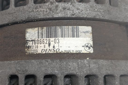 Thumbnail 5: 12-19 BMW 5 6 7 X5 X6 M5 M6 (F06 F10 F12 F15 F16 F85) 4.4L ALTERNATOR (210 AMP)
