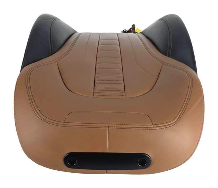 Thumbnail 6: 2015 BMW X6 (F16) FRONT LEFT DRIVER UPPER SEAT BACK CUSHION (Black Cognac)