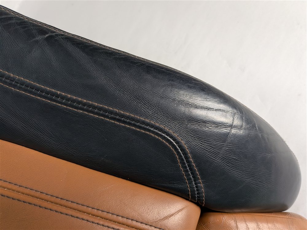 Thumbnail 10: 2015 BMW X6 (F16) FRONT LEFT DRIVER LOWER SEAT BOTTOM CUSHION (Black Cognac)