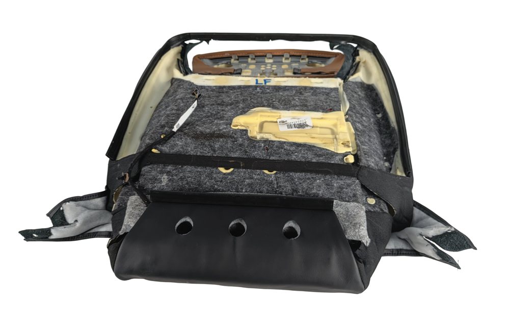 Thumbnail 6: 2015 BMW X6 (F16) FRONT LEFT DRIVER LOWER SEAT BOTTOM CUSHION (Black Cognac)