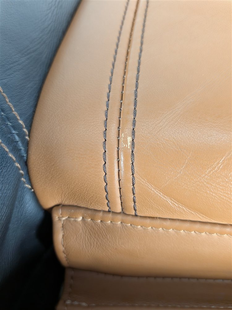 Thumbnail 11: 2015 BMW X6 F16 FRONT RIGHT PASSENGER LOWER SEAT BOTTOM CUSHION (Black Cognac)