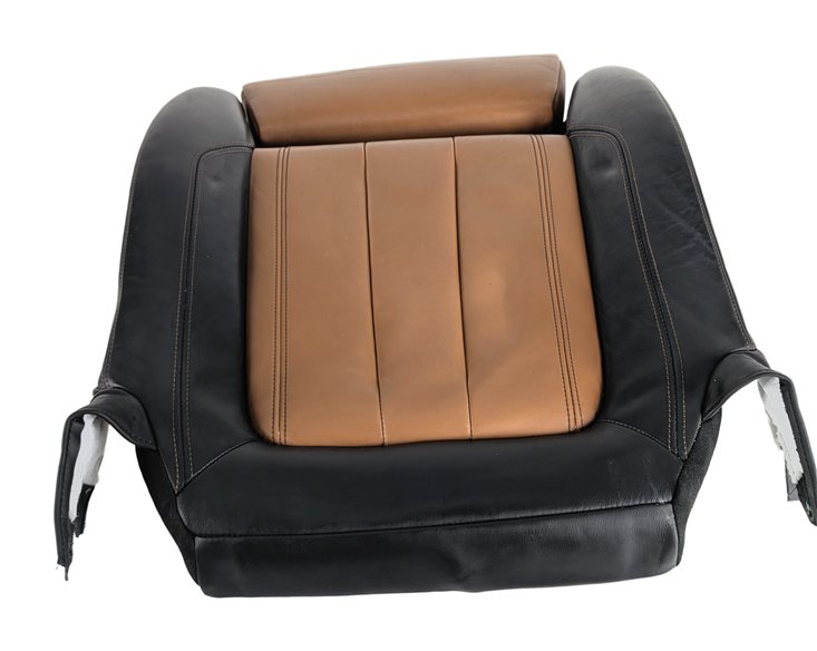 Thumbnail 5: 2015 BMW X6 F16 FRONT RIGHT PASSENGER LOWER SEAT BOTTOM CUSHION (Black Cognac)