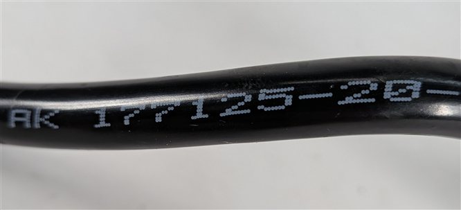 Thumbnail 4: 2015 BMW X6 (F16) 4.4L NEGATIVE GROUND BATTERY CABLE w/IBS SENSOR TERMINAL