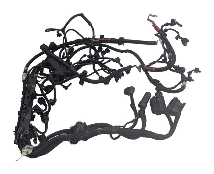 Thumbnail 2: 2015 BMW X6 (F16) 4.4L (N63) ENGINE MOTOR WIRE WIRING HARNESS LOOM SET