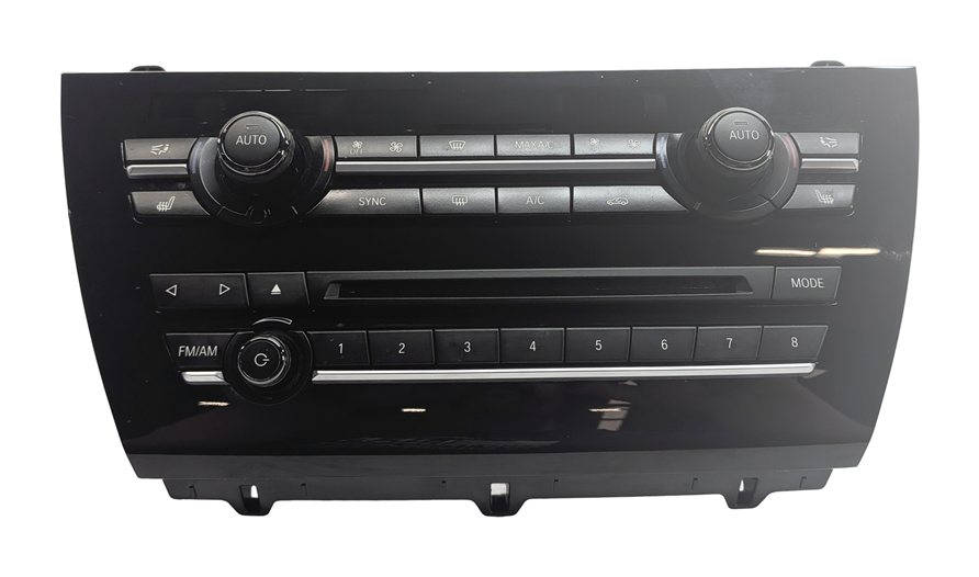 Thumbnail 1: 14-19 BMW X5 X6 X5M X6M F15 F16 F85 F86 RADIO STEREO HEATER TEMPERATURE CONTROL
