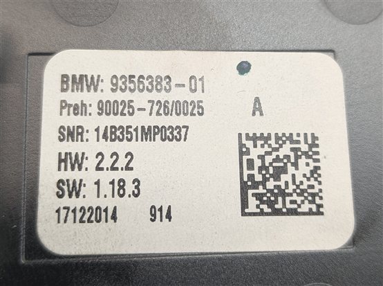 Thumbnail 6: 14-19 BMW X5 X6 X5M X6M F15 F16 F85 F86 RADIO STEREO HEATER TEMPERATURE CONTROL