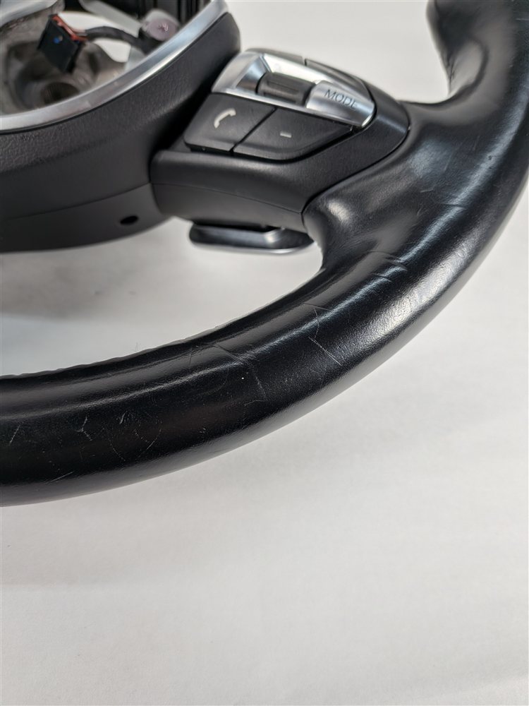 Thumbnail 13: 2015 BMW X6 (F16) M SPORT HEATED STEERING WHEEL w/SHIFT PADDLES (Black)