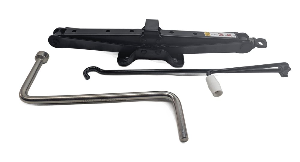 Thumbnail 2: 2008-2019 BMW X6 X3 (E71 F16) EMERGENCY SPARE TIRE LIFT JACK w/TOOLS TOOL KIT