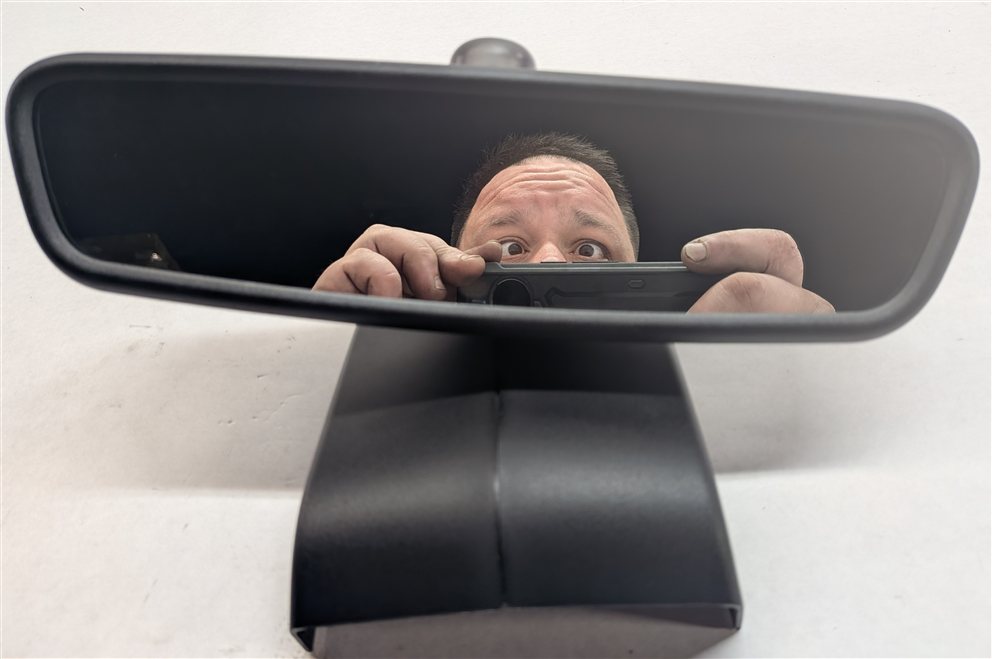 Thumbnail 4: 13-19 BMW X3 X5 X6 (F15 F16 F25) REARVIEW REAR w/ GARAGE OPENER & AUTO HIGH BEAM