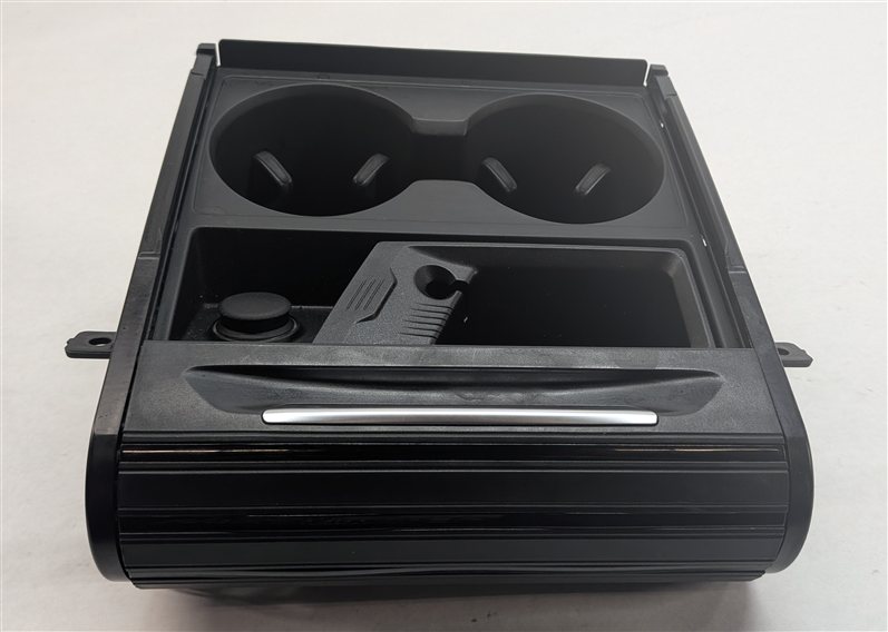 Thumbnail 4: 2015 BMW X6 (F16) FRONT CENTER CONSOLE CUP HOLDER STORAGE w/REAR BLOWER VENT