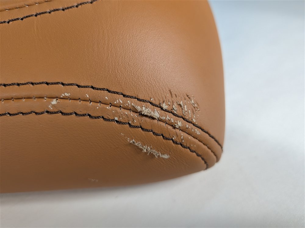 Thumbnail 6: 2015-2019 BMW X6 (F16) REAR SEAT HEADREST SET/3 COGNAC & BLACK NAPPA LEATHER