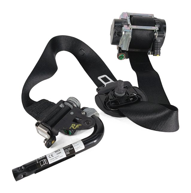2014-2019 BMW X5 X6 (F15 F16) RIGHT FRONT PASSENGER SEATBELT RETRACTOR (Black)