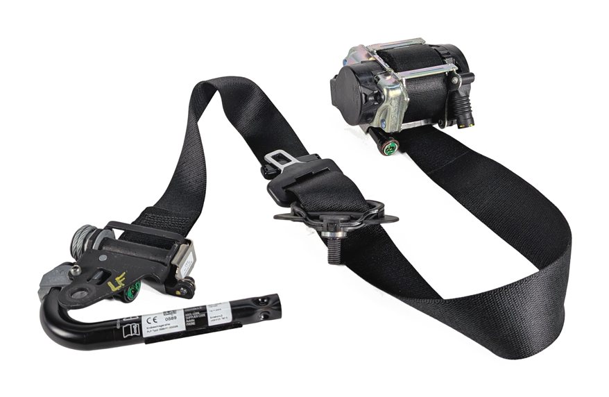 Thumbnail 1: 2014-2019 BMW X5 X6 (F15 F16) LEFT FRONT DRIVER SEATBELT RETRACTOR (Black)