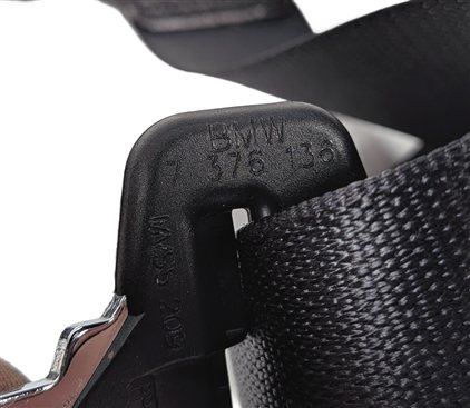 Thumbnail 5: 2015 BMW X6 (F16) REAR SEAT SEATBELT BELT RETRACTOR SET/3 (Black)