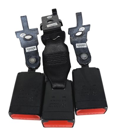 Thumbnail 2: 2015 BMW X6 (F16) REAR SEAT SEATBELT BUCKLE RECEIVER SET/3 (Black)