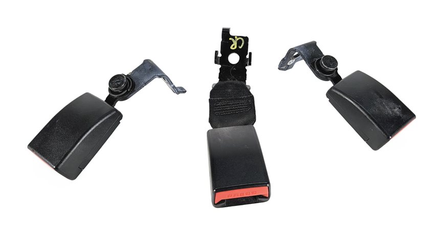 Thumbnail 3: 2015 BMW X6 (F16) REAR SEAT SEATBELT BUCKLE RECEIVER SET/3 (Black)
