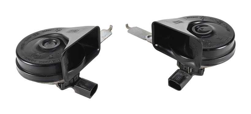 Thumbnail 1: 2013-2019 BMW X5 X6 (E70 F15 F16) HIGH & LOW TONE HORN SET-2