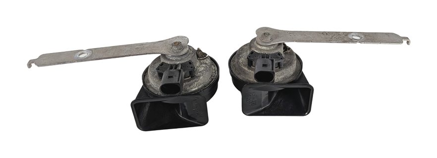Thumbnail 3: 2013-2019 BMW X5 X6 (E70 F15 F16) HIGH & LOW TONE HORN SET-2