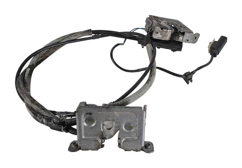2015 BMW X6 (F16) FRONT HOOD LID LOCK LATCH RELEASE SET/2 w/CABLE